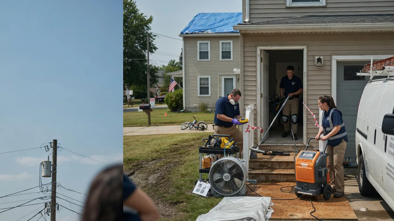 Water Damage Repair in Bruin, PA near me